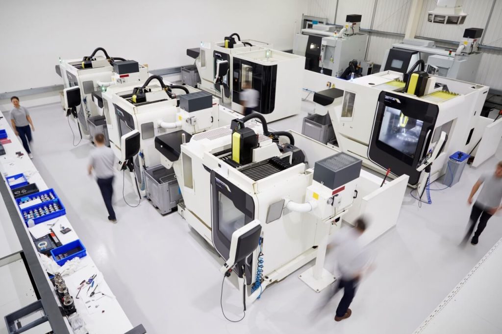 On-demand manufacturer’s factory floor