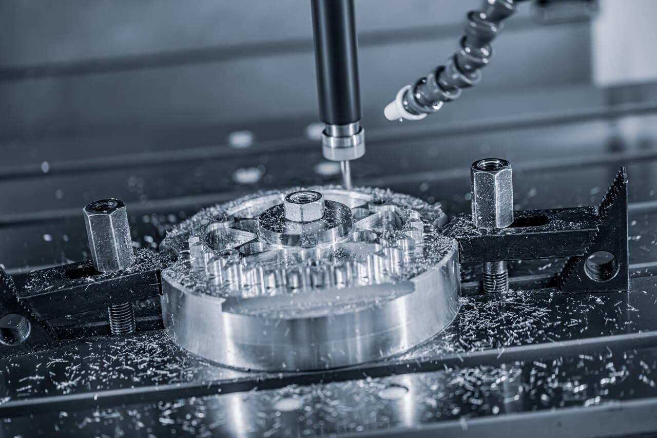 Rapid tooling with lathe milling machine