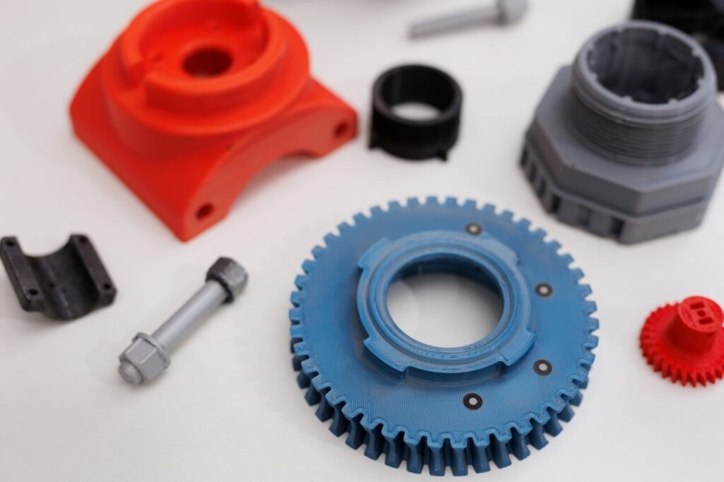 Injection molded plastic transmission gears are engineered with precise tolerances to ensure optimal performance
